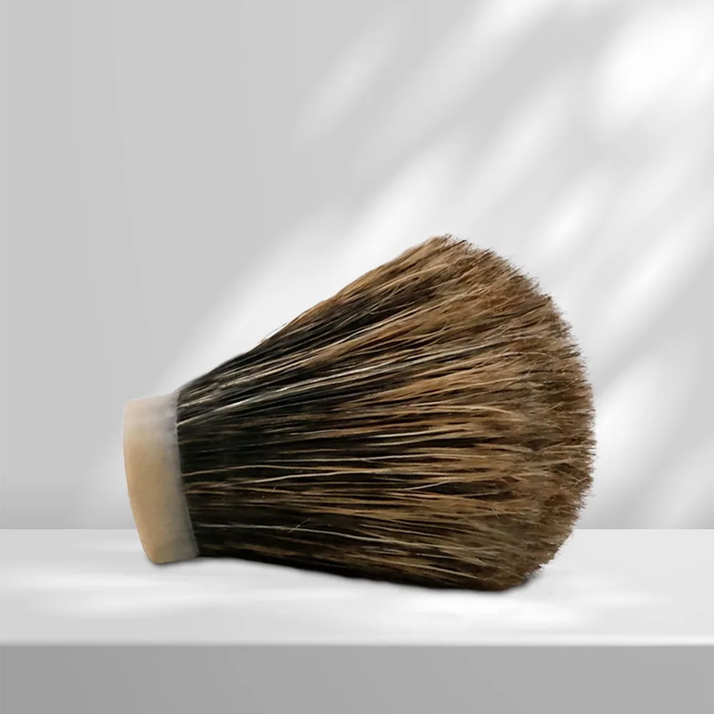 GDMG Brush-Multiple Colors Warrior Boar Bristles Shaving Brush Hair Knot Stiff Men's Beard Brush Hair Knot Barbershop Handmade