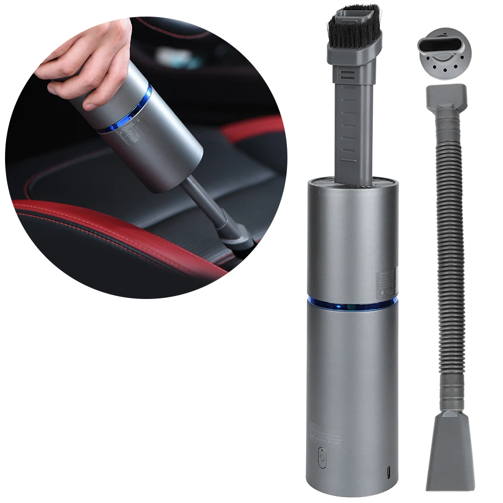 

4500Pa Portable Car Cordless Hand Held Vacuum Cleaner USB Mini Dust Cleaner for Auto Home Use