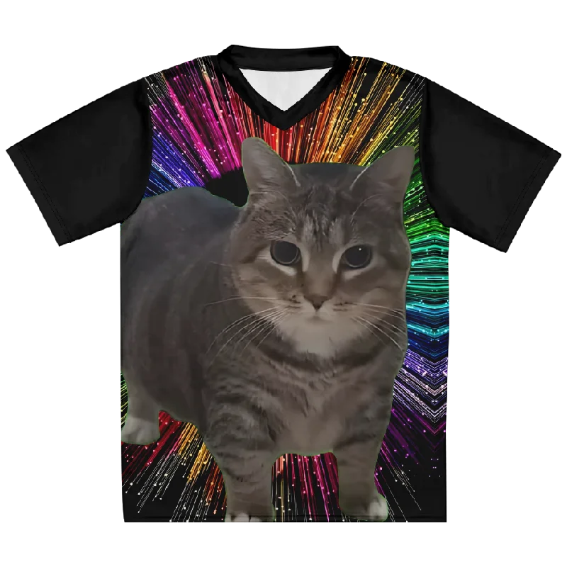 

Oiia Oiia Merch 2024, летняя мужская и женская спортивная одежда, футбольный трикотаж, новая футболка с v-образным вырезом, топ y2k