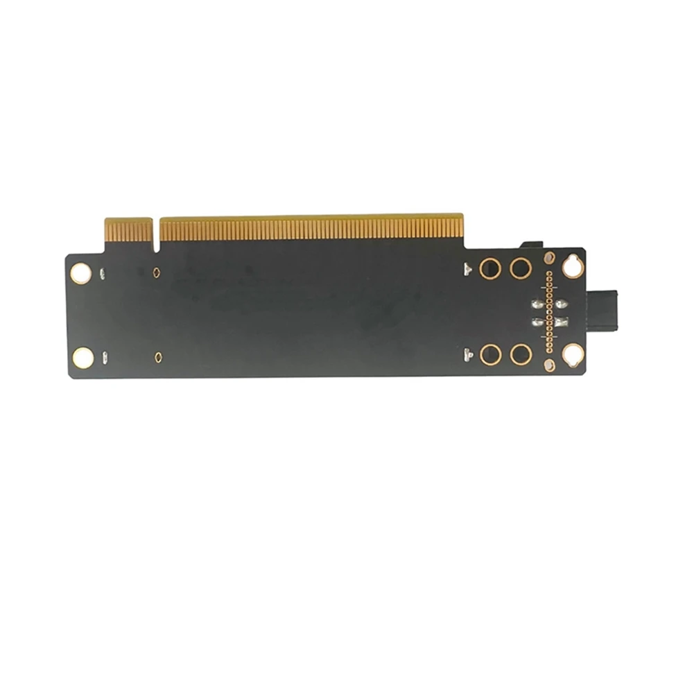 A44TPCI-E 4.0 X16 1 to 2 Expansion Card Gen4 Split Card PCIe-Bifurcation X16 to X8X8 with 20mm Spaced Slots CPU4P(4 Pin)