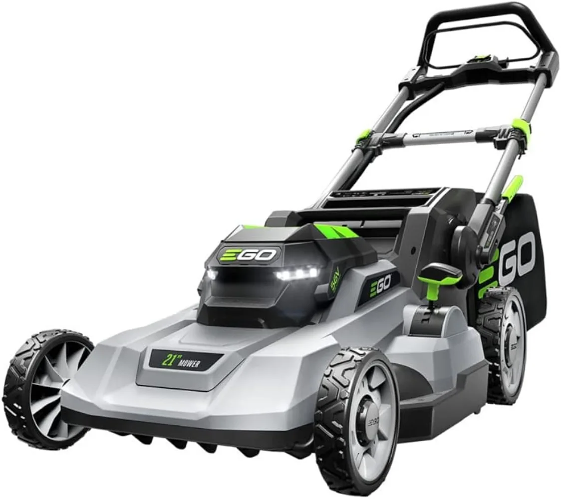 

21-Inch 56-Volt Upgraded Cordless Push Lawn Mower with , 4.0Ah Battery, and Charger