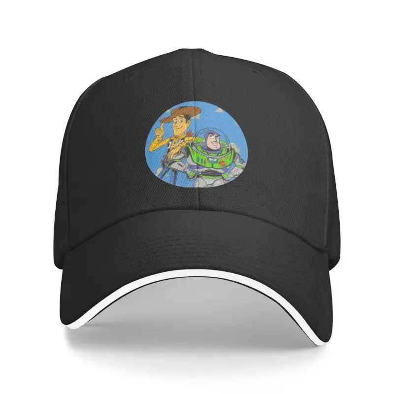 Custom Toy Story Cartoon Baseball Cap Women Men Adjustable Adult Woody Buzz Lightyear Dad Hat