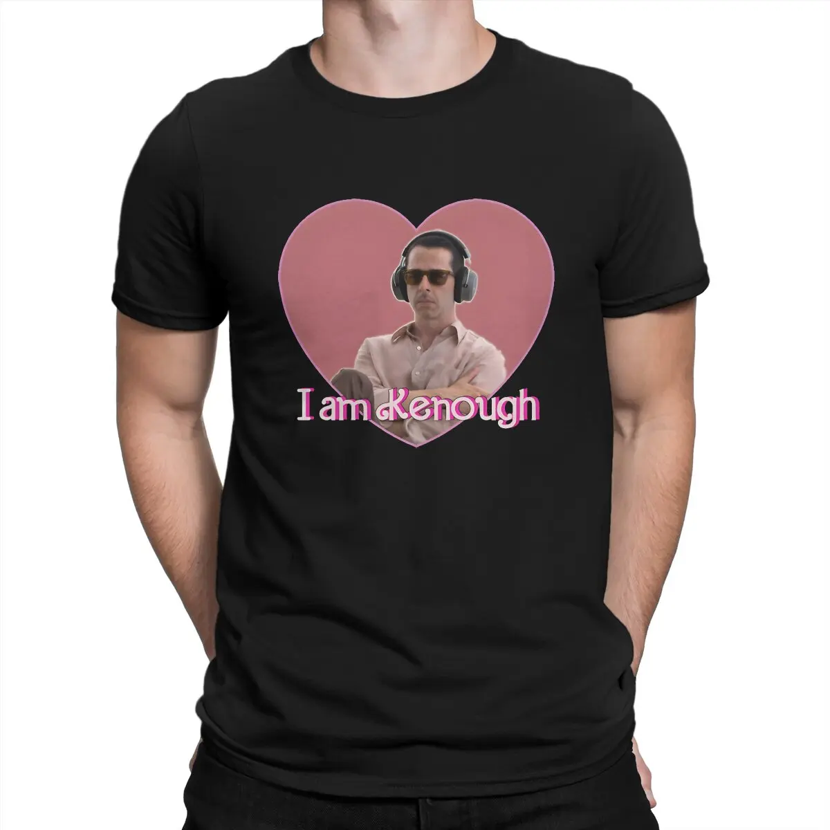 

I Am Kenough Kendall Roy Funny Tee Men Succession Crewneck Short Sleeve 100% Cotton T Shirt Funny Top Quality Birthday Gifts