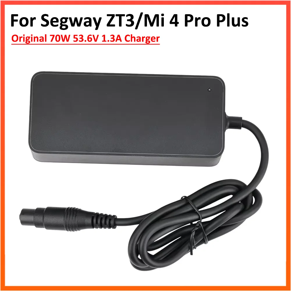 Original 70W 53,6 V 1,3 A Ladegerät Für Segway ZT3 Elektrische Roller Batterie Ladegerät Netzteil Adapter Teile