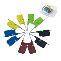 Universal Chip Test Clip Small Clip Test Clamp SDK08 Test Clips Set Chip Test Hook Clips Electrical Testing Clips