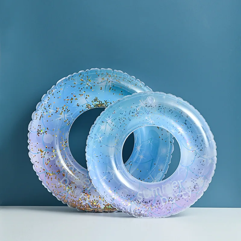 Hot Sale Thick Ins Style Baby Swimming Ring Inflatable Big Pool Floats Pool Swim Tube Ringspromote sales