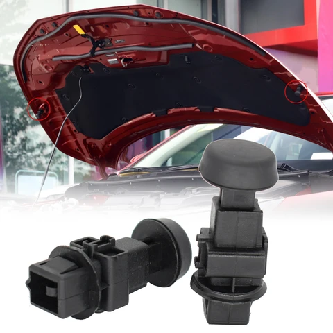 2 шт. резиновая опора капота, буфер бампера для Nissan Qashqai/Rogue Sport 2017 2018 2019 2020 2021, автомобильные детали, автоаксессуары
