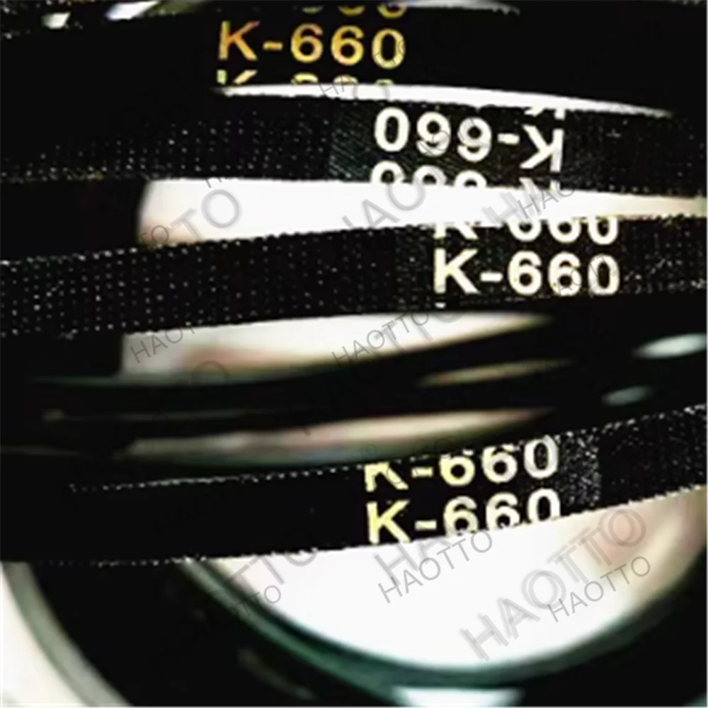 2pcs K478 K456 K462 K630 K690 K type Industrial Rubber V-belt