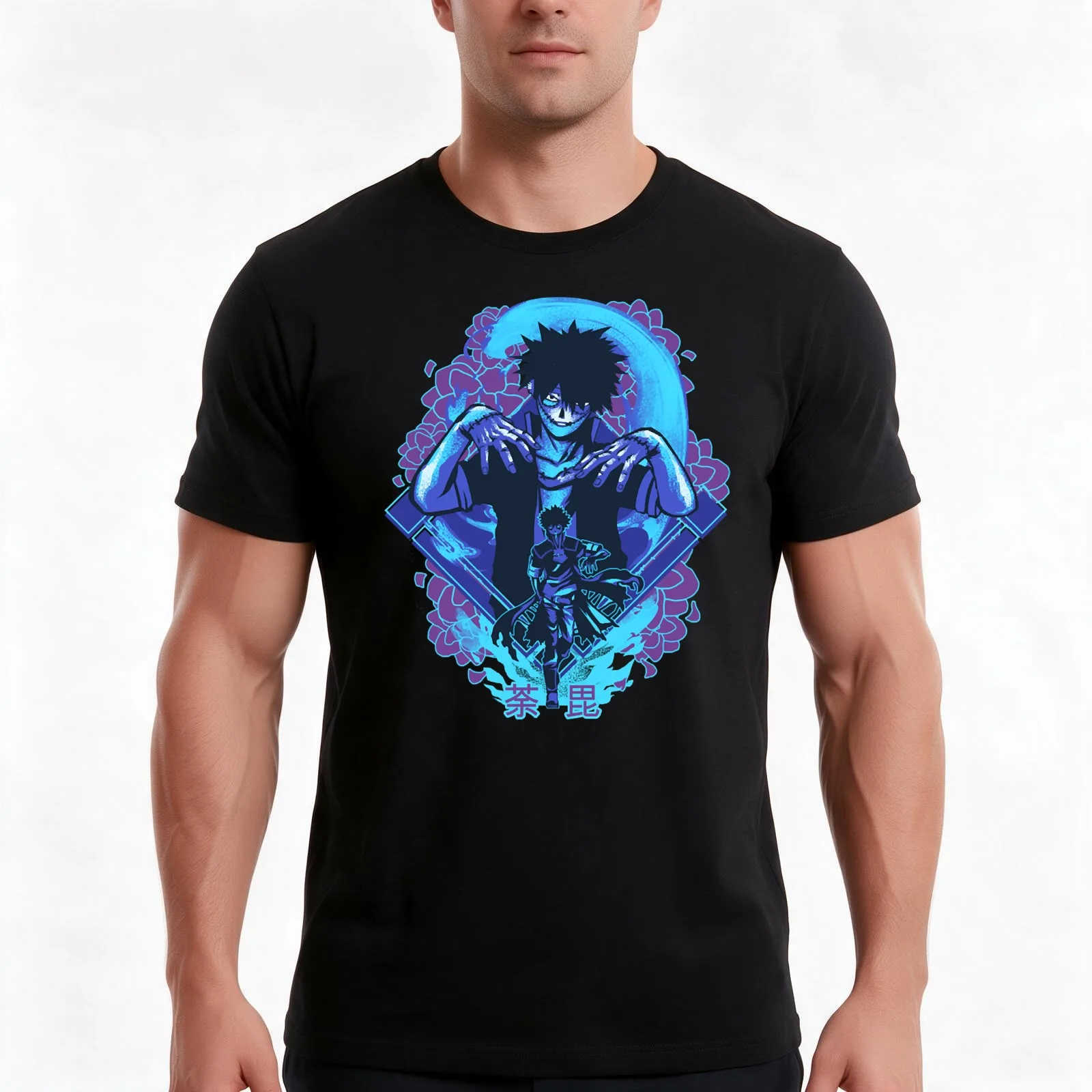 dabi floral v1 - Tshirt T-Shirt Summer Casual Cotton Tee Unisex Men Women