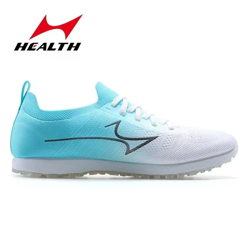 Health Men Women Professional Knitting Marathon Shoes Track and Field Ultra Light Speed Training Standing Long Jump Sneakers