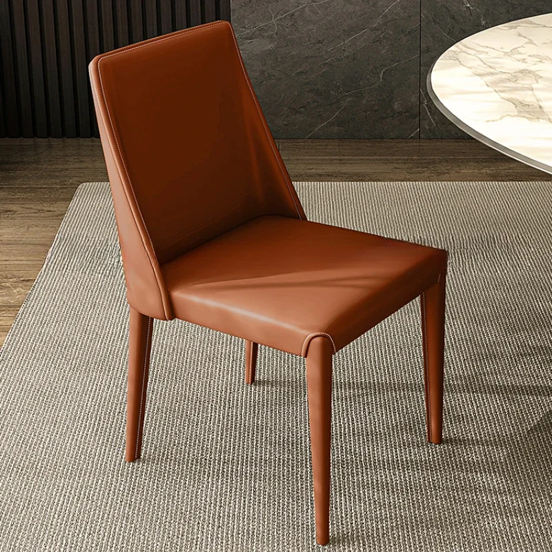 

Luxury Modern Soft Dining Chairs Relaxing Elegant Nordic Waiting Dining Chairs Designer Kitchen Cadeira Nordic Furniture