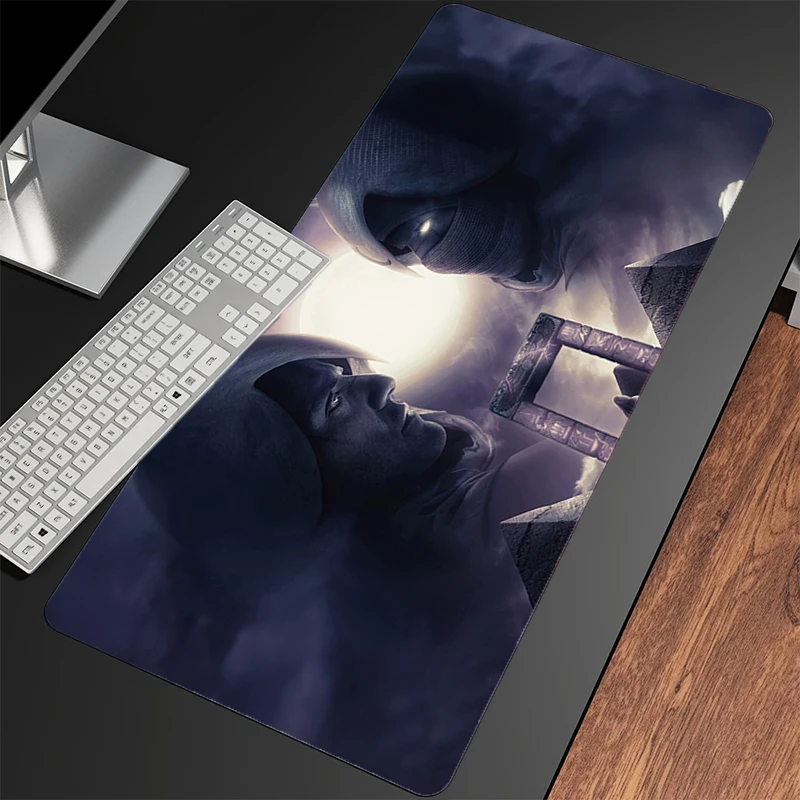 Gaming Mauspad E-Sports Spieler Moon Knight Computer Mousepad Schreibtisch Matte PC Anime Teppich Tastatur Gamer Zubehör Tisch Pad