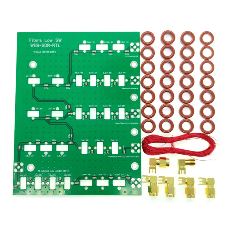 WEB SDR Low HF and LF MF Bands Filters Low SW for Medium and Short Wave Radio SDR RX Board (DIY Kit)