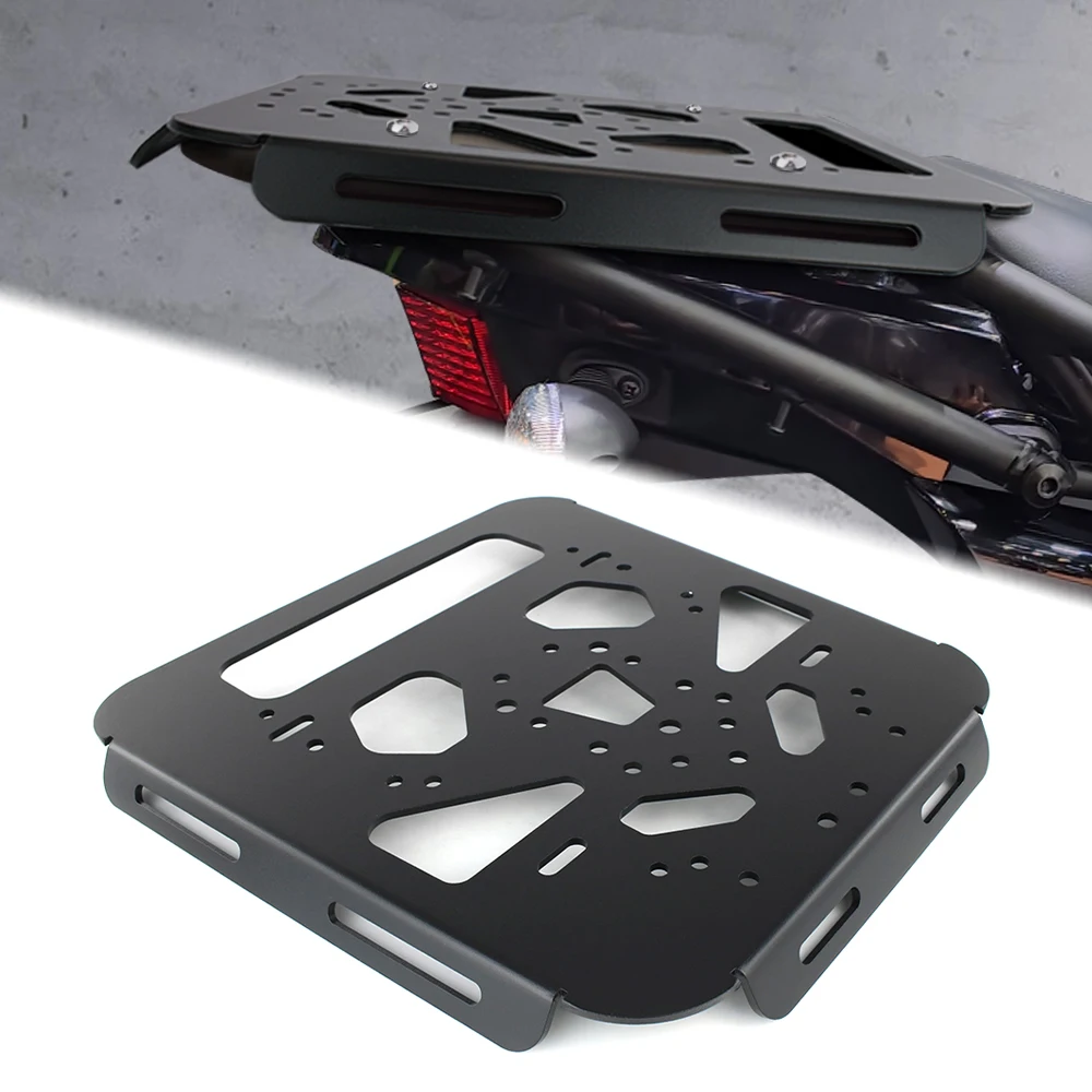 

Motorcycle Rear Top Case Luggage Bracket Rack Carrier Plate For Kawasaki KLR650 KLR650 ADVENTURE 2022-2025 KLR650 S 2023-2025