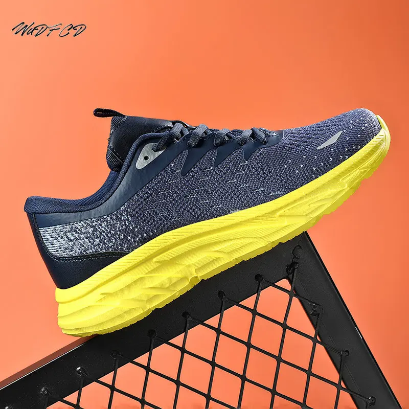 Running Sneaker Plus Size 45 46 47 48 Men Shoe Fashion Casual Knitting Mesh Breathable Height Increased Flat Platform Sport Shoe