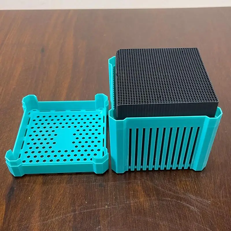 

Фильтр для аквариумных кубов, кубический фильтр для аквариума, принадлежности для аквариума, древесный уголь, дезодоратор, вспомогательное средство для фильтрации для пресной воды, соленой воды