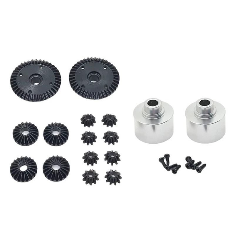 Steel Diff Gear Differential Gears And Metal Differential Shell For Wltoys 104001 1/10 RC Car Upgrade Parts Accessories