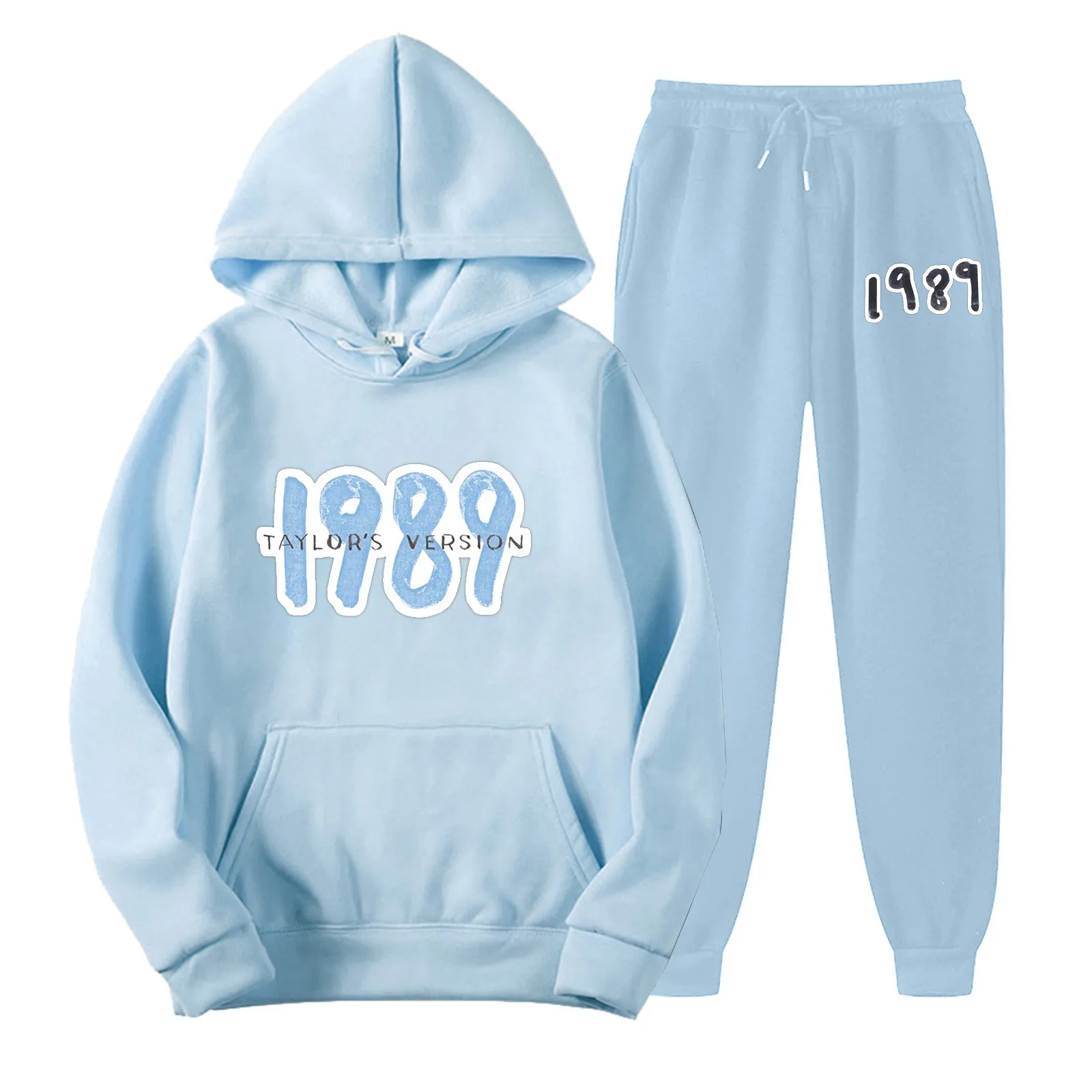 

Taylor The Eras Tour Men Sweatshirt Hoodie+Sweatpants Midnight Album Swift Print Tracksuit Sportswear Women Clothing 2 Piece Set