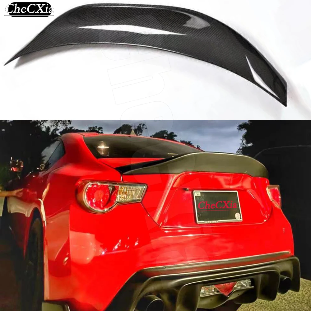 

Suitable For Toyota 86GT Subaru BRZ 2012-2020 Upgraded With LEG Style Rear Spoiler Made Of High-Quality Carbon Fiber Material