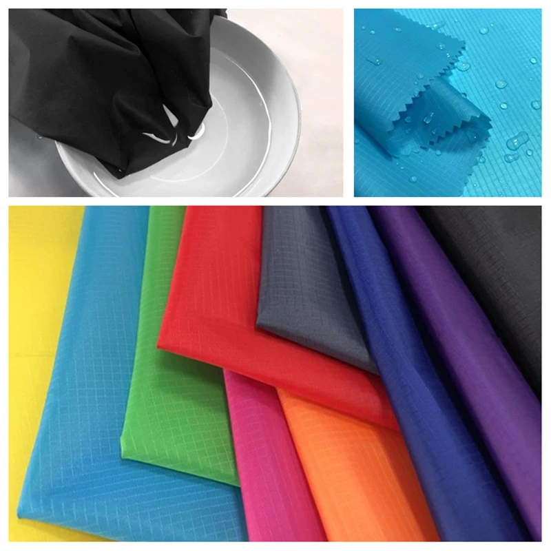 Tela de nailon ripstop de 1m x 1,5 m, tela para pipa de fábrica para tienda, tela impermeable, pipas de kitesurf profesionales completas, pipas chinas