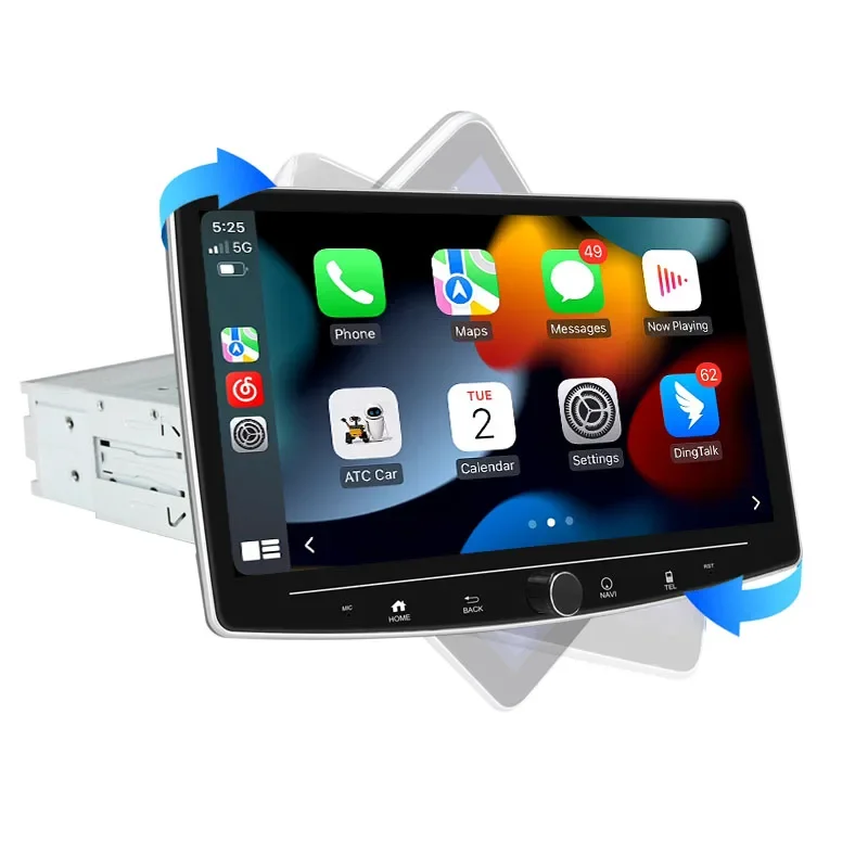 Universal 1 Din 4+64GB Multimedia 10inch Touch Screen Autoradio Stereo Video GPS WiFi Android car dvd Player