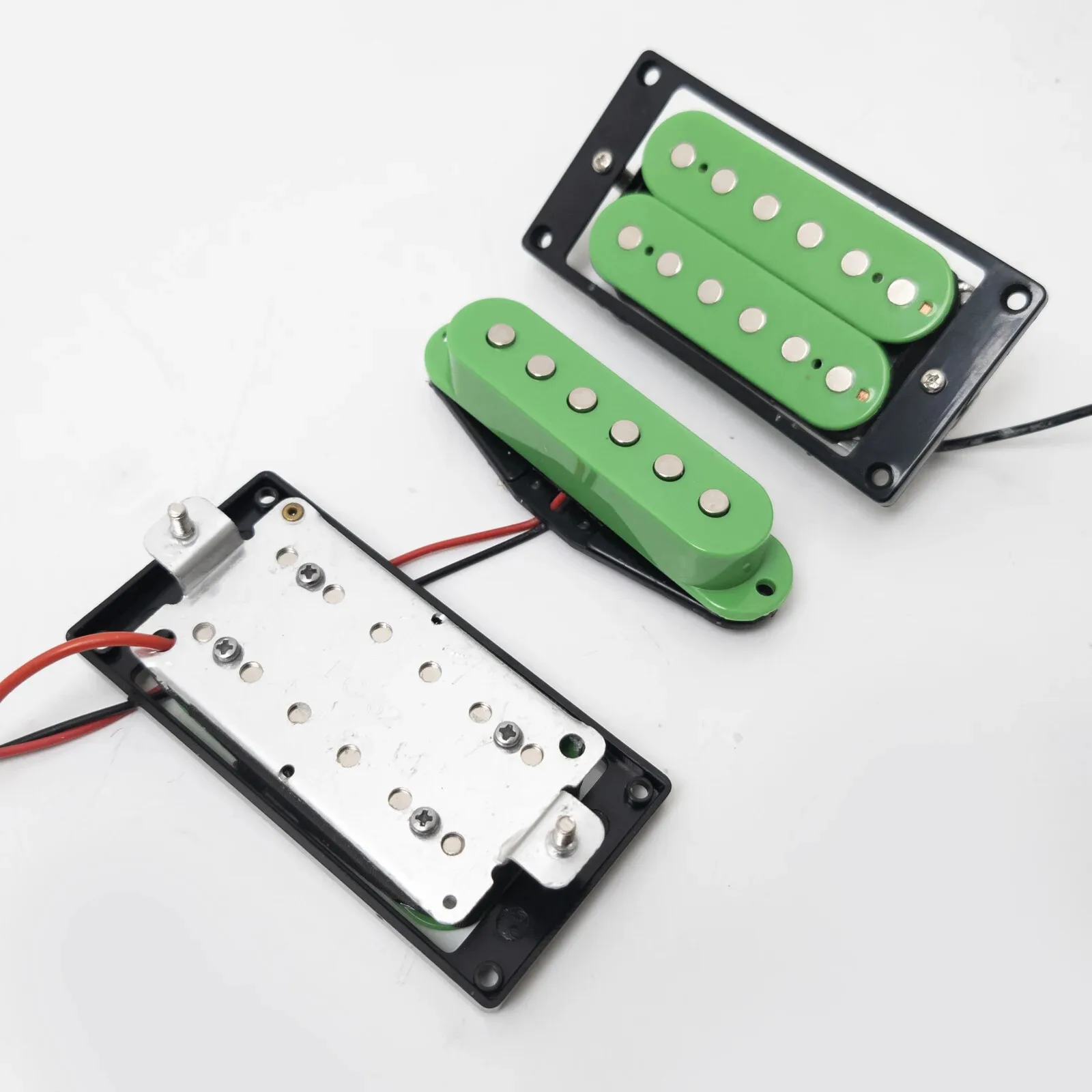 HSH エレキギターピックアップ、配線済み 1V2T 配線ハーネス付きギターパーツ