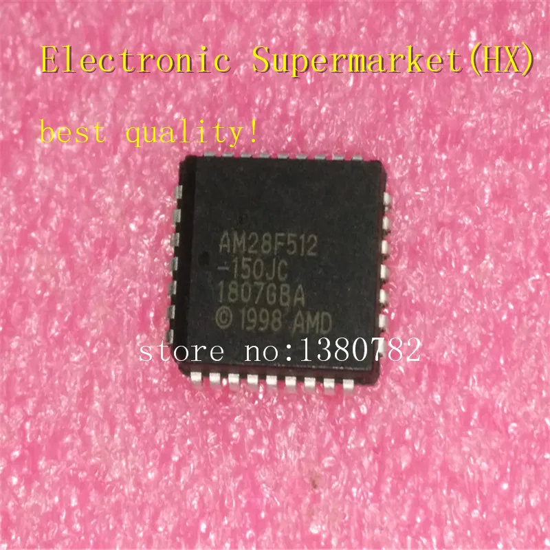 

Free Shipping 10pcs-50pcs AM28F512-150JC AM28F512 28F512 PLCC-32 Best quality