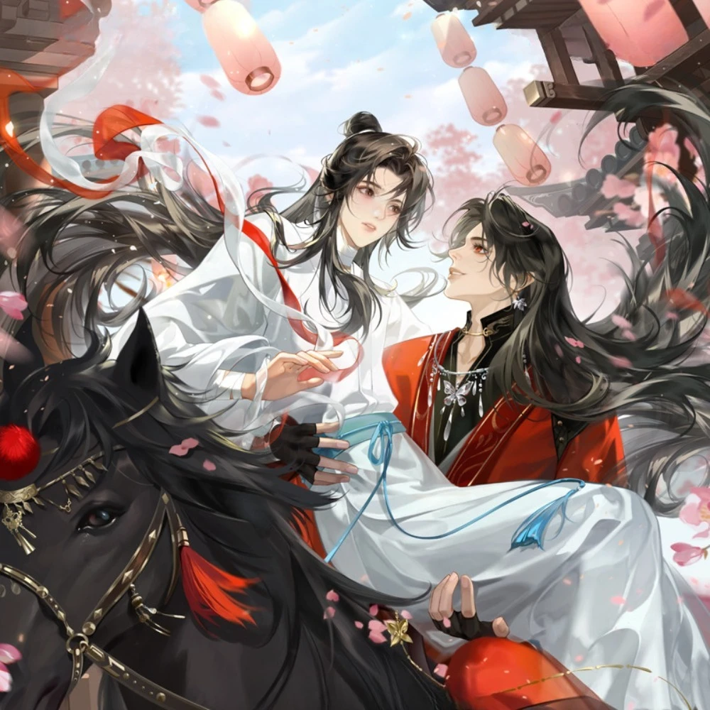 بطاقة فنية Heaven Official's Blessing Anime - سلسلة Shadow Overlapping Dream |   بضائع ثنائية الأبعاد قابلة للجمع عالية الجودة