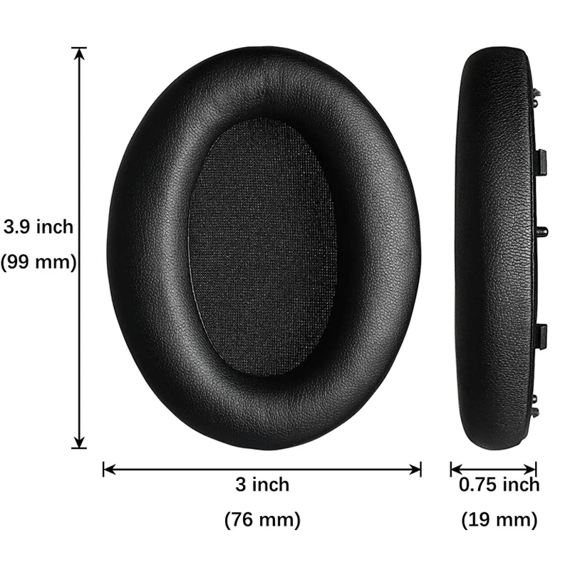 KUTOU Replacement Earpads for Sony WH-1000XM3 1000XM3 WH1000XM3 Headphones Earmuff Ear Pads Cushions Accessories Repair Parts