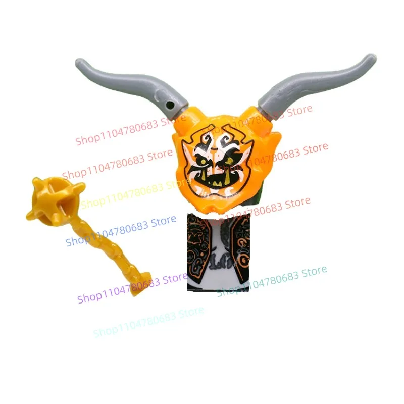 

MOC Building Block Villain Bully Ninja Ninja Mini Фигурка Сборка Модель Украшения Мультяшная Развивающая Игрушка Подарочная Коллекция