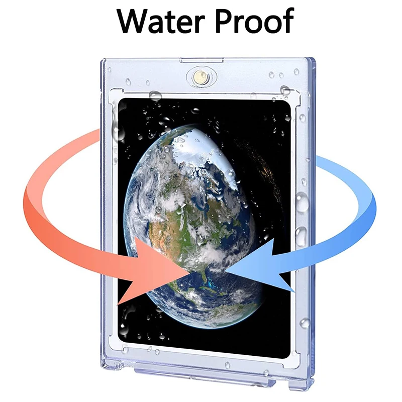 35PT Set Magnetkartenhalter Acryl Baseball Sport Star Sammelkartenhüllen Klar Spielen Kinder Geschenk Spielzeug 2,87 x 4,33 Zoll