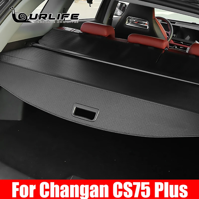 

Cargo Cover for changan cs75 plus 2020 2021 2022 Tonneau Shade Rear Trunk Privacy Screen Shield Security Blind Accessories