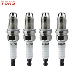 TOKS 90919-01198 K20TR11 Spark Plug For fit Toyota Camry Caldina Nadia Picnic RAV4 Sienna Windom Solara Coupe 4pcs