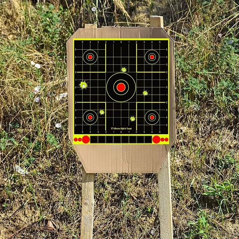 10Pcs Color Splatter Target Stickers Strong Adhesive Clear Impact Mark Shooting Aim Stickers for Archery Hunting and Shooting - view 4