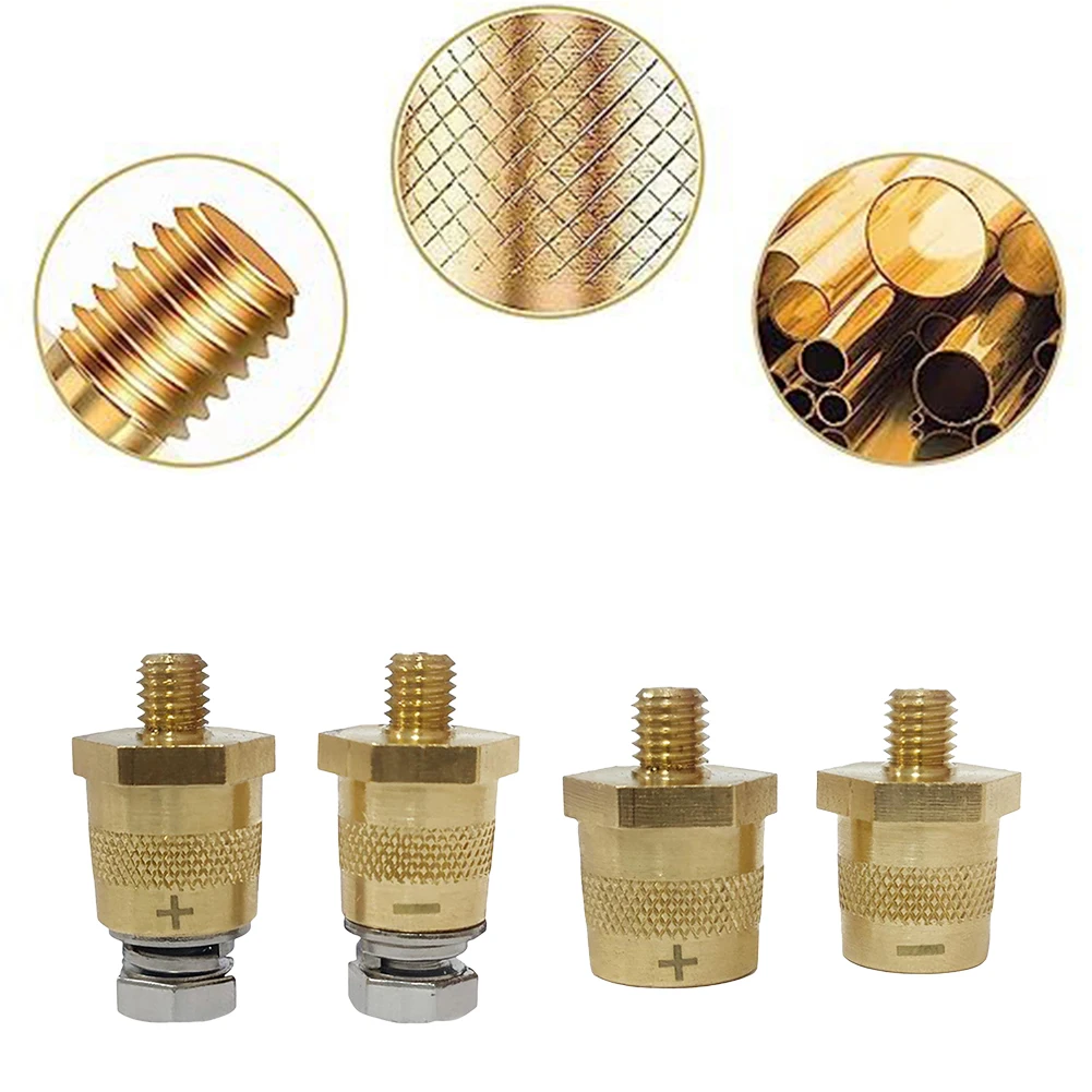 M8 موصل طرفي للبطارية محول آخر من النحاس الصلب لبطاريات الليثيوم سهلة التركيب والأسلاك الآمنة