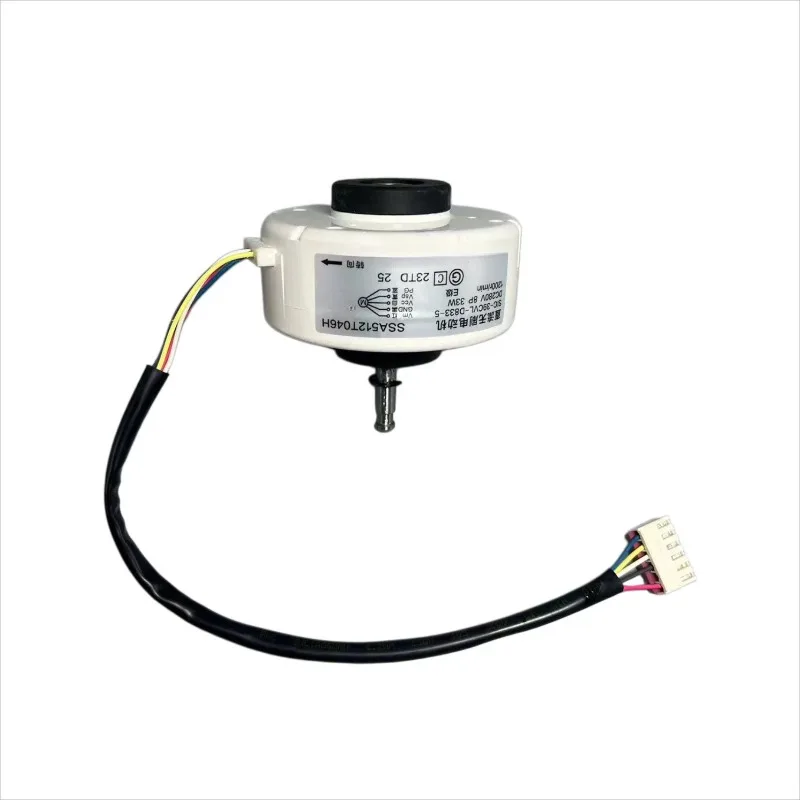 For AC Indoor Replacement DC Brushless Fan Motor SSA512T046H1081 SIC‑39CVL‑D833‑5 Repair Part