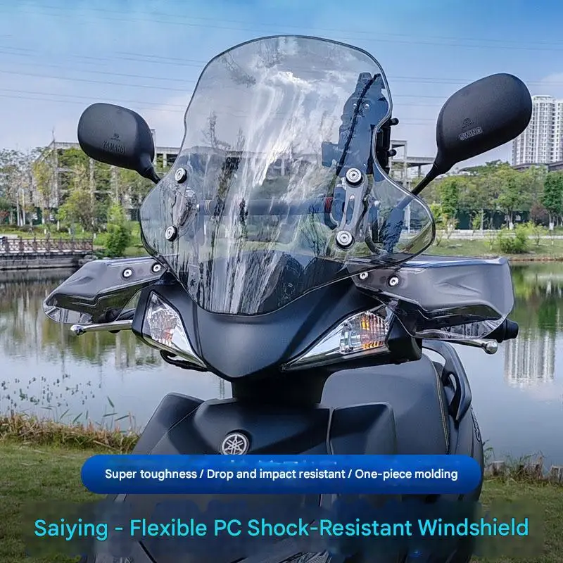 For Yamaha CYGNUS GT125 special windscreen pedal motorcycle, for installing the front windshield glass of the accessory panel