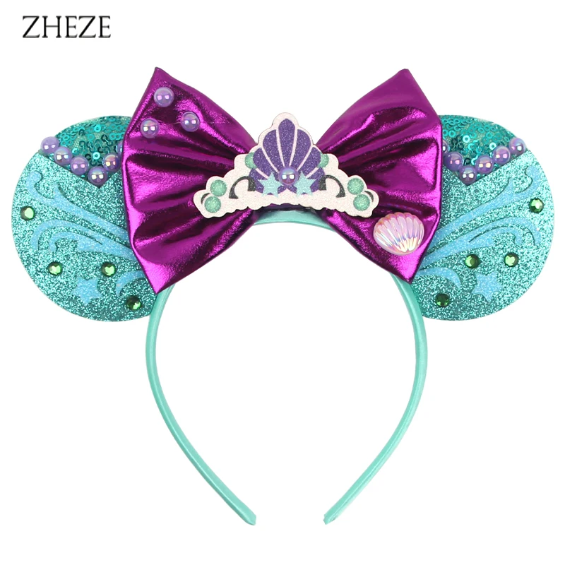 2024 New Mermaid Mouse Ears Headband For Girls 5\