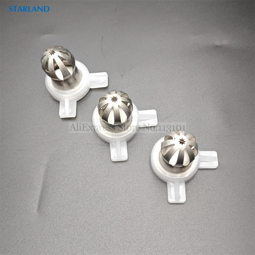 3 قطع بتلات على شكل قبعات النمذجة فوهة البتالين غطاء MK صانع الآيس كريم لينة خدمة قطع غيار الماكينات داخل القطر 29 مللي متر