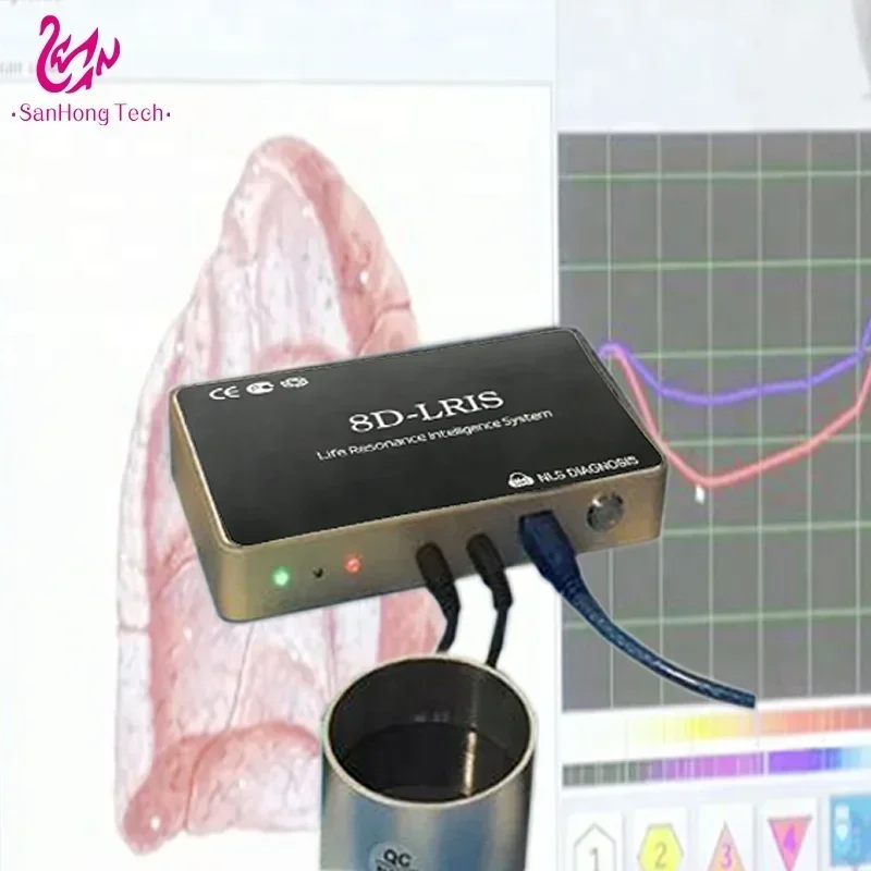 

8d nls lris full body check analyzer 8d lris nls blood chemistry analyzer with CE