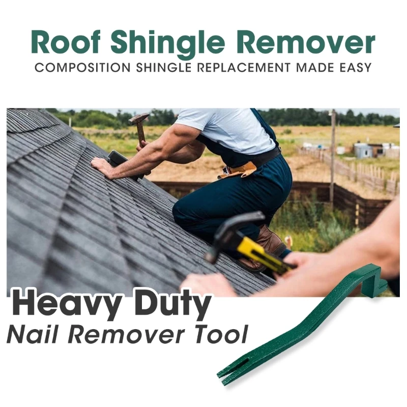 Roof Shingle Remover For Furnish Puller Pry Bar DIY Snake Professional Roofing Tool Dropship