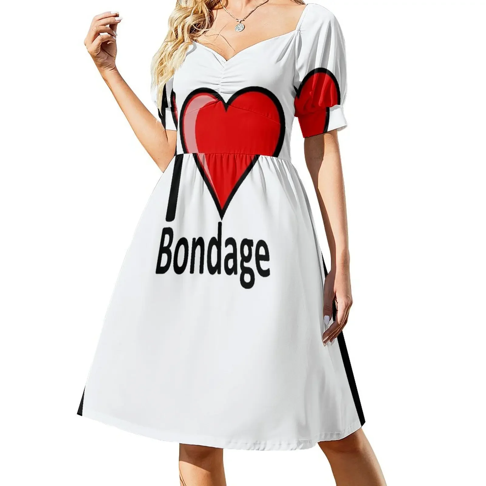 

Rude - I Love Bondage Merchandise Secret Santa Valentines Gift Sleeveless Dress dress summer summer dress women 2025