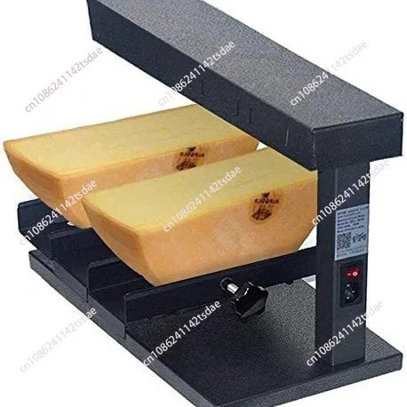 750W double wheel rotary cheese machine western restaurant cafe commercial dry cheese cheese heating machine