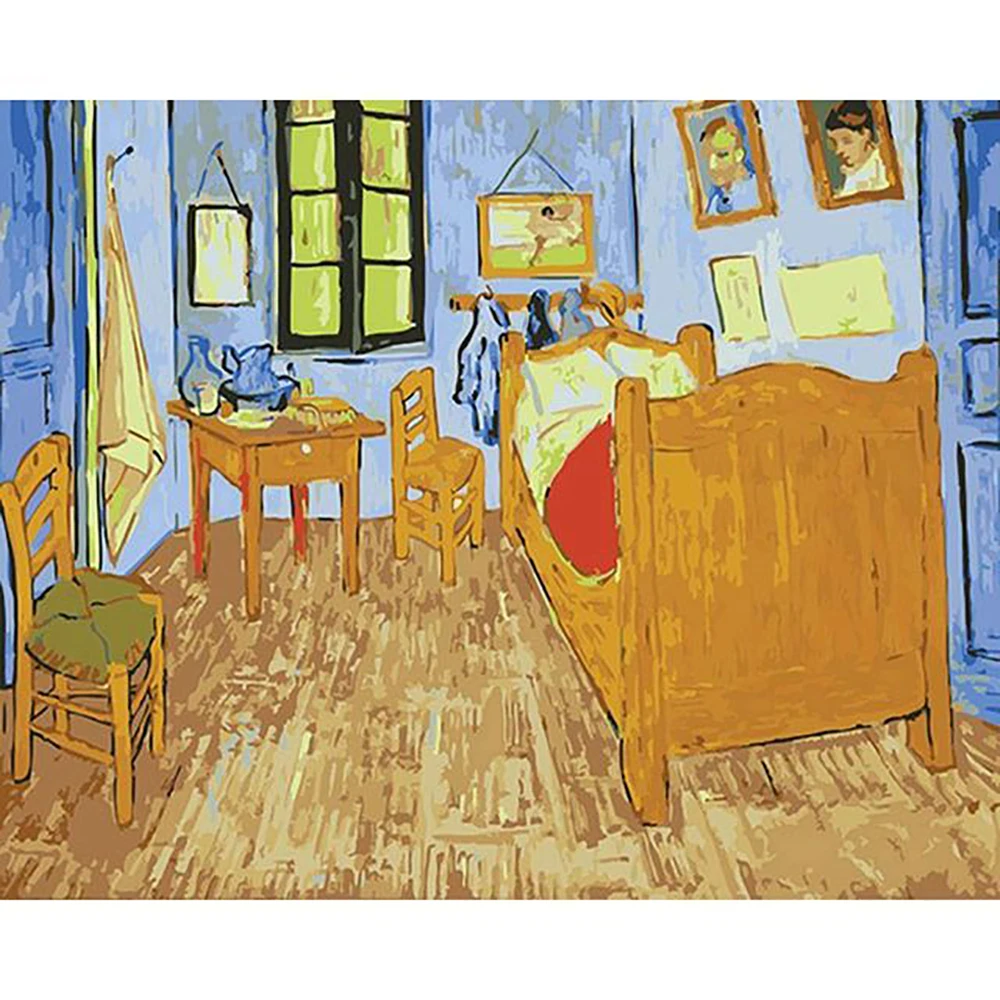 Famous Painting Of World Van Gogh Series 5D DIY Diamond Painting Mosaic Embroidery Sale Rhinestones Painting Decor Gifts