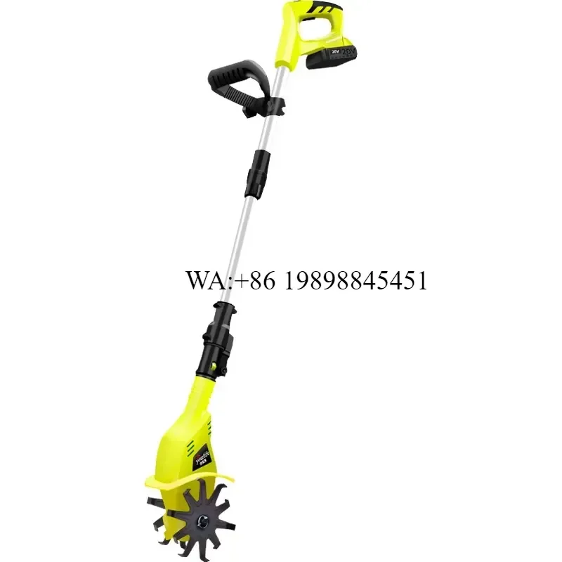 WMWMNU for 20V Rechargeable Li-ion Battery Cordless Cultivator Tiller Mini Garden Tiller