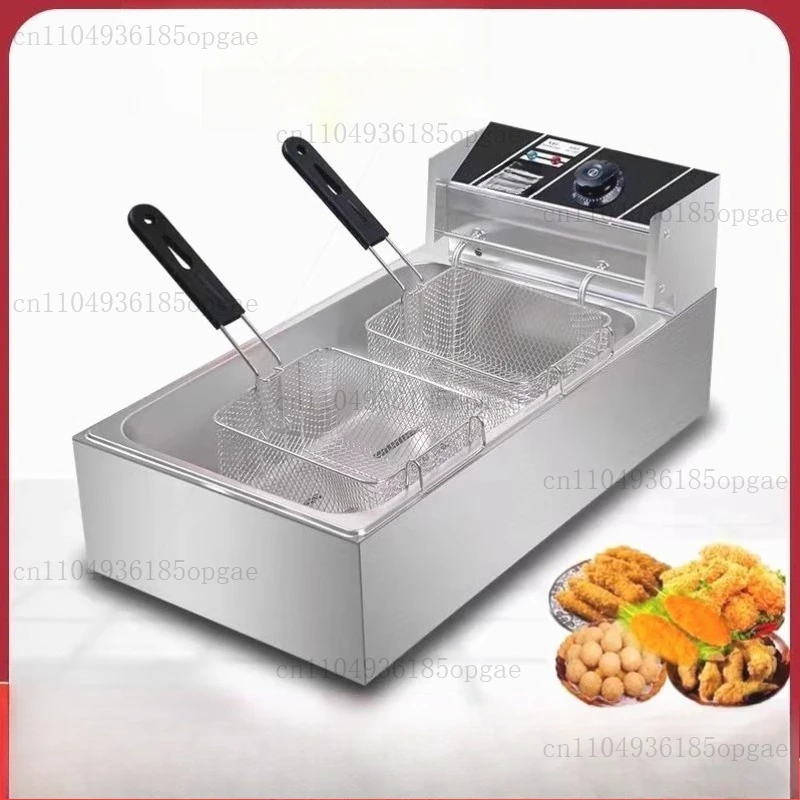 Electric Fryer Constant Temperature Fryer Large Capacity Stainless Steel Fries French Fries Chicken Chops