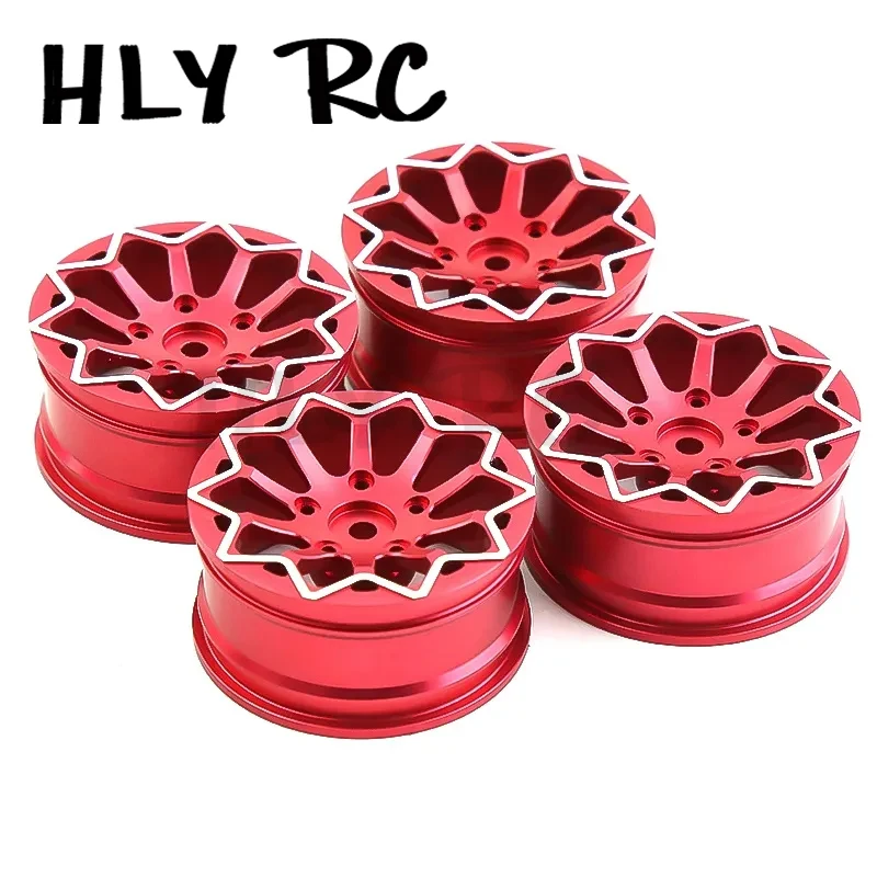 

4Pcs 1/10 RC On-Road Drift Racing Car 52mm Metal Wheel Rim Hub R105 for Tamiya TT01 XV02 Kyosho HSP HPI Sakura Traxxas FW06