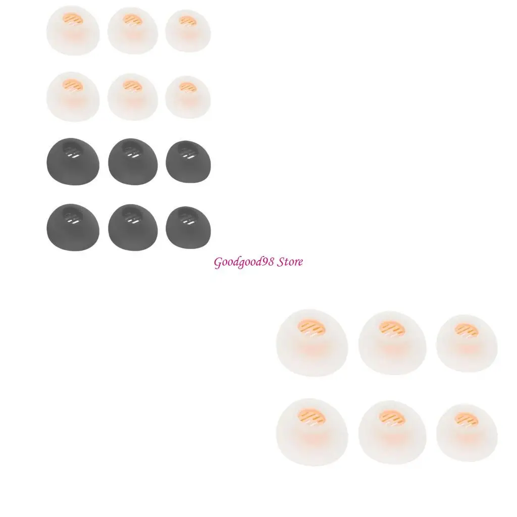 

1Set Silicone Ear Tips For Buds Air 5 Wireless Earbuds Tips Comfort W8EC