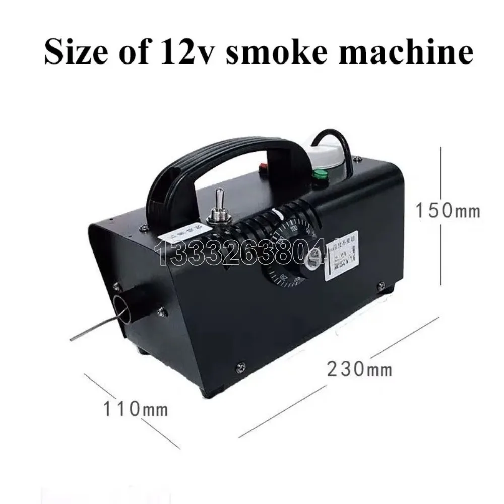 

Мини-генератор тумана 12В с низким уровнем дыма, автомобильный распылитель, машина для фотосъемки на открытом воздухе, для DJ, сцены, свадеб, музыкальных вечеринок