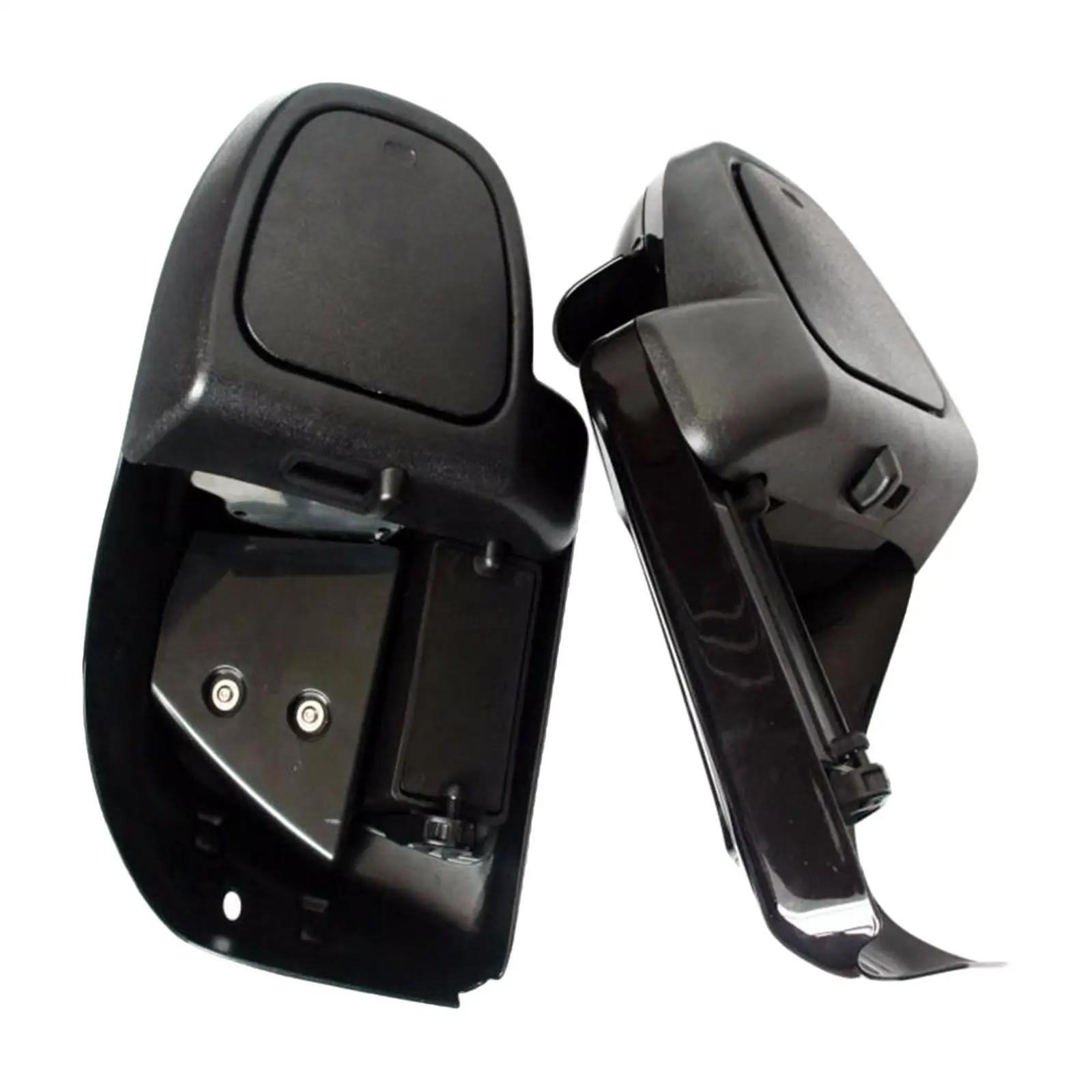 

Glossy Black Lower Vented Fairings Plastic Pair with Glove Box Doors for Harley Fairing Motorcycle Lower Body Protection